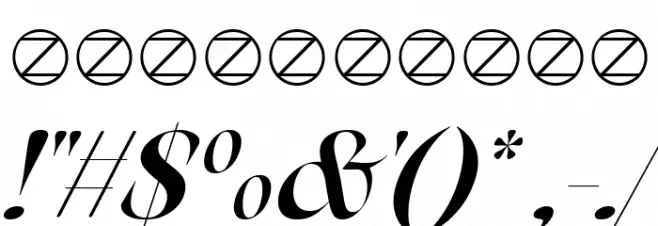 Arsenica Trial Medium Italic Font OTHER CHARS