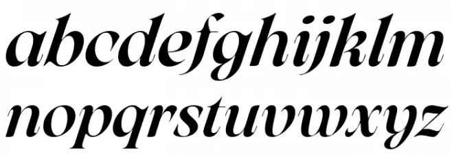 Arsenica Trial Medium Italic Шрифта строчной