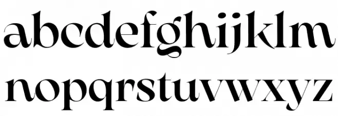 Arsenica Trial Medium خط أحرف صغيرة