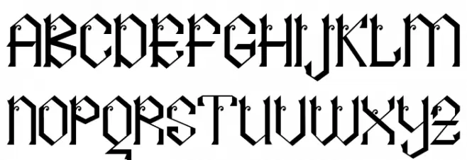 Arshaka フォント 大文字