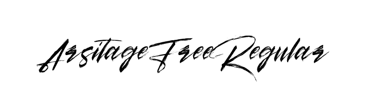 Arsitage Free Regular  नि: शुल्क फ़ॉन्ट्स डाउनलोड