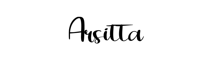 Arsitta  baixar fontes gratis