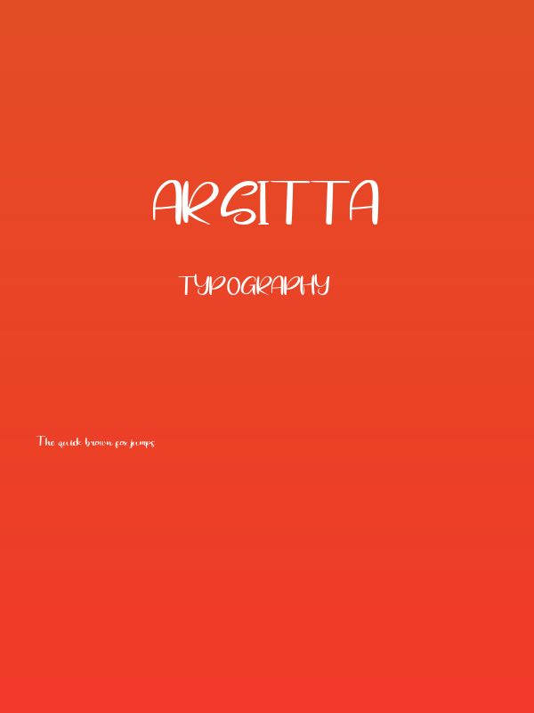 Arsitta Poster