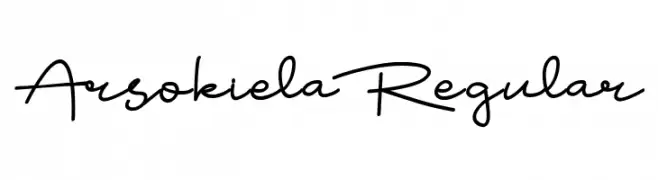 Arsokiela Regular Descarca Fonturi Gratis