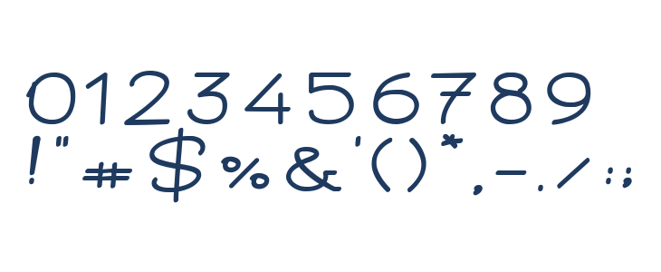 Arsokiela Regular Other Characters