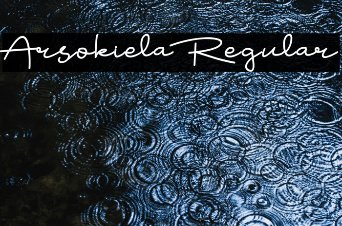 Arsokiela Regular Example 1