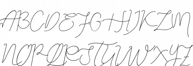 Arsya Edelwiess Demo Script Шрифта ВЕРХНИЙ