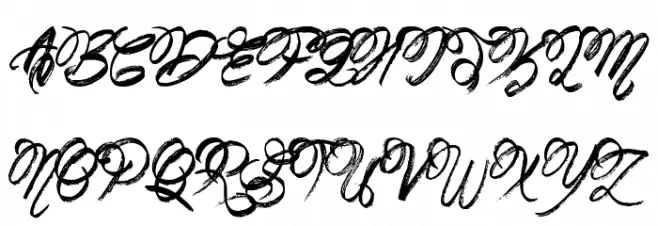 Art Brewery Schriftart Groß