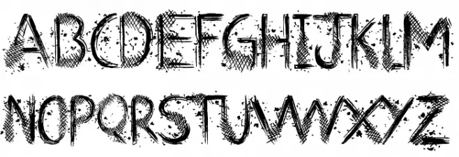 Art Class Schriftart Groß