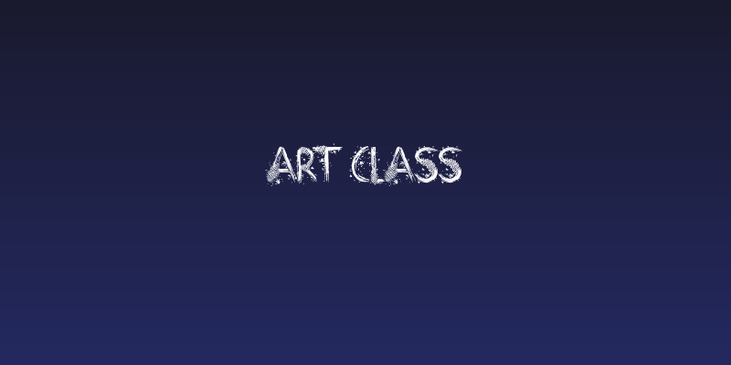 Art Class Social Header