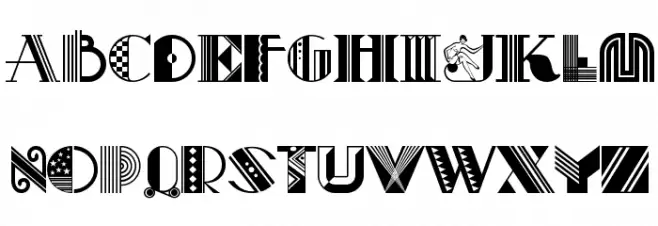 Art-Decoretta Schriftart Groß
