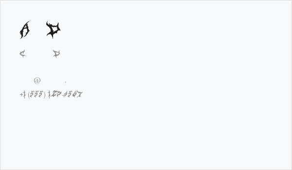 Art Dystopia Business Card