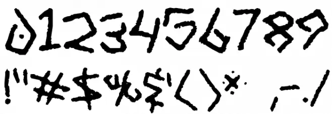 Art Greco Font OTHER CHARS