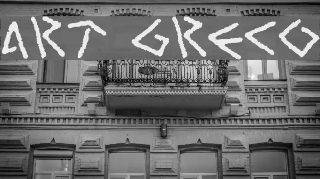 Art Greco Font examples