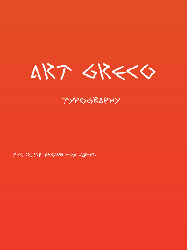 Art Greco Poster