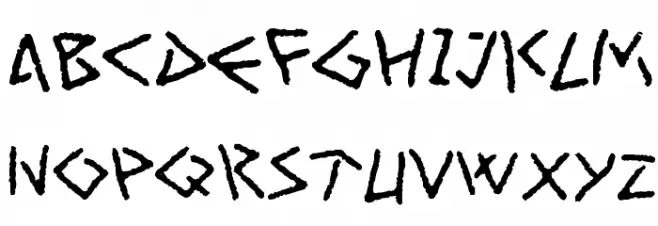 Art Greco 字体 小写