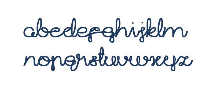 Art HEART Bold Lowercase