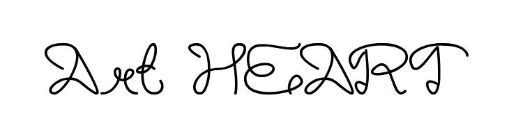 Art HEART  Descarca Fonturi Gratis