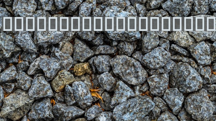 Art Icons and Tools Font examples