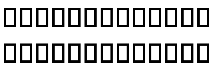 Art Icons and Tools Font LOWERCASE
