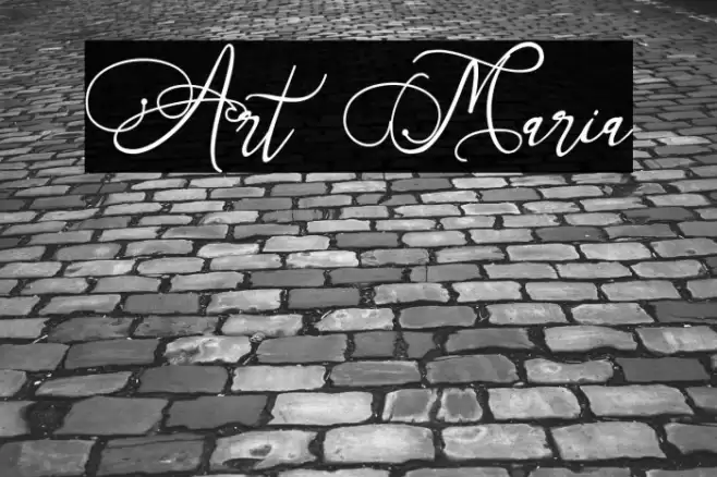 Art Maria Font examples