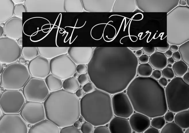 Art Maria Font examples