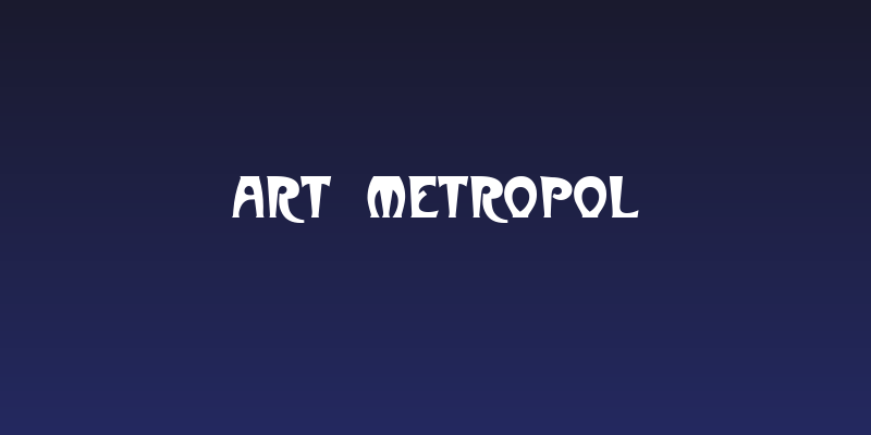 Art-Metropol Social Header