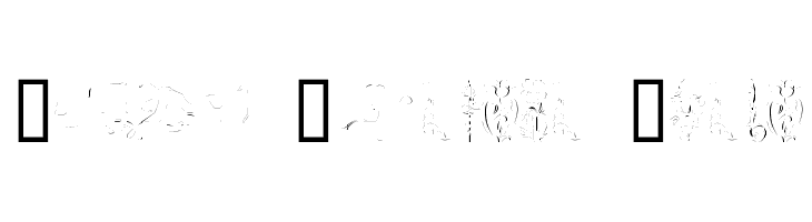 Art Nouveau Blume  Frei Schriftart Herunterladen