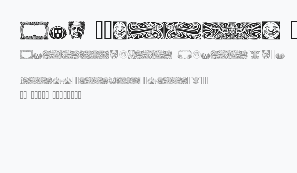 Art Noveau Headers Business Card