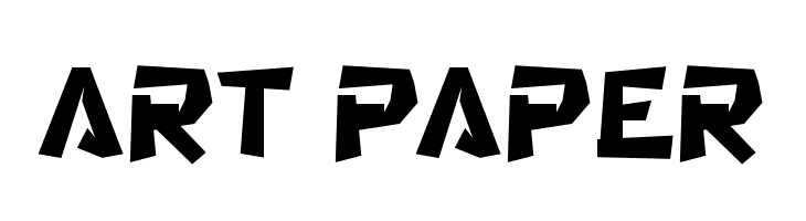 Art Paper Font