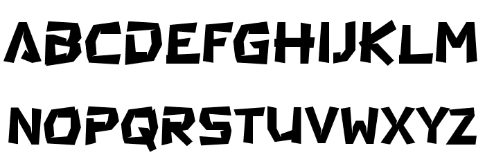 Art Paper Font LOWERCASE