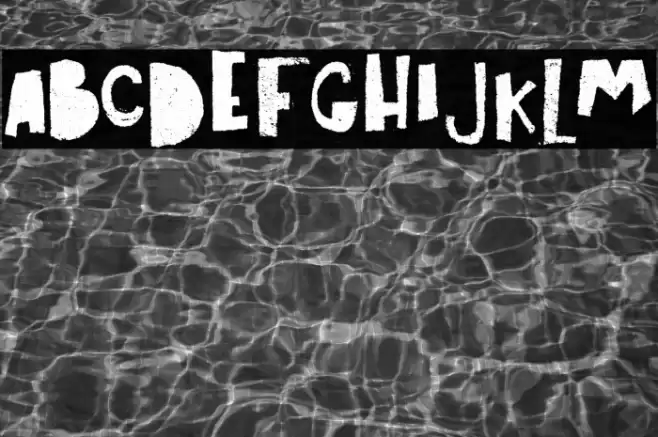 Art Post black Font examples