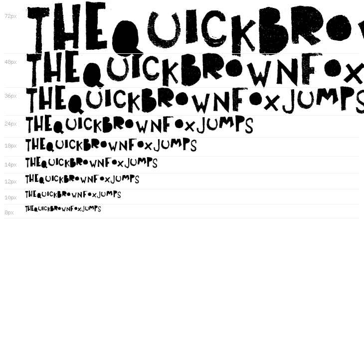 Art Post black Waterfall