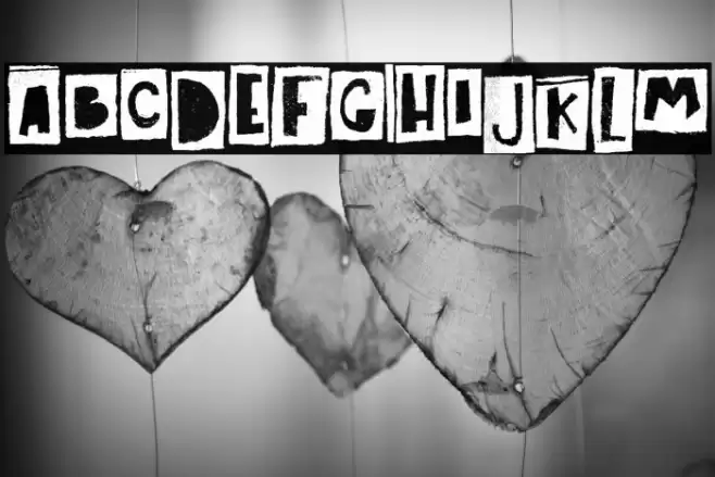 Art Post Font examples