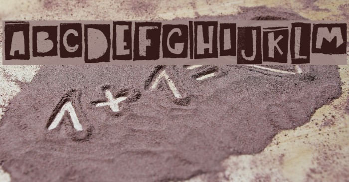 Art Post Font examples