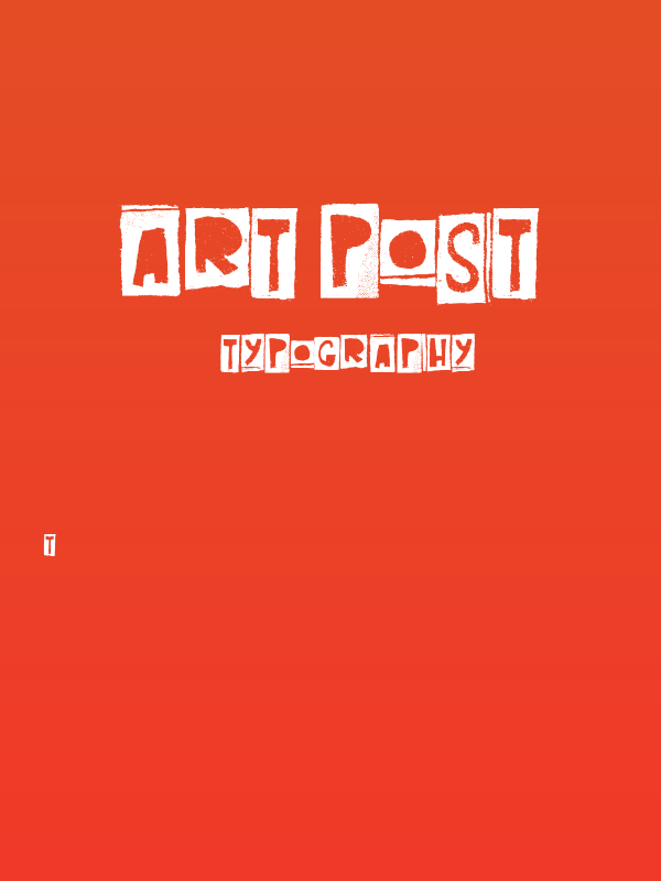 Art Post Poster
