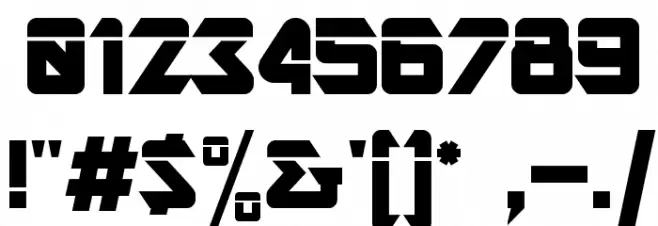 Art Regular ttnorm Font OTHER CHARS