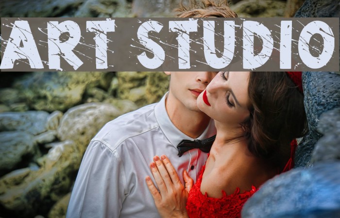 Art Studio Font examples