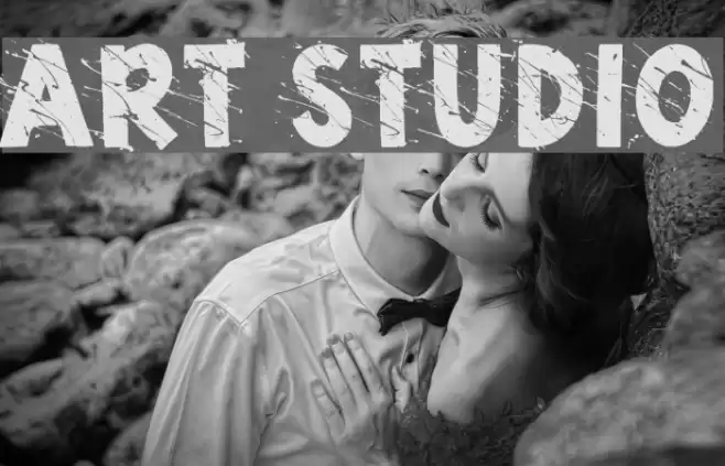 Art Studio Schriftart examples