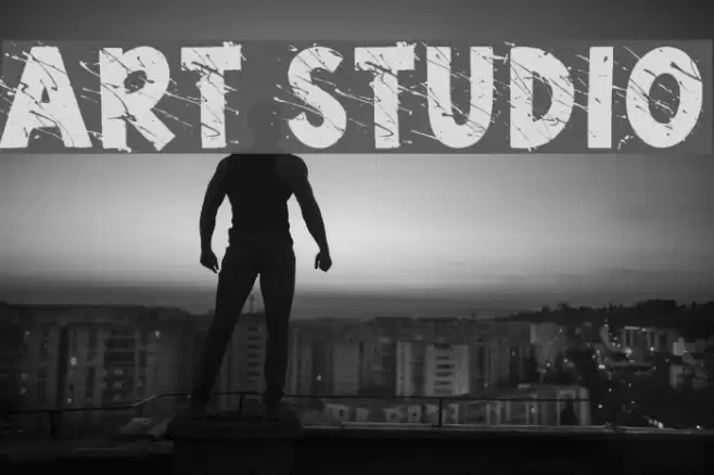 Art Studio Schriftart examples