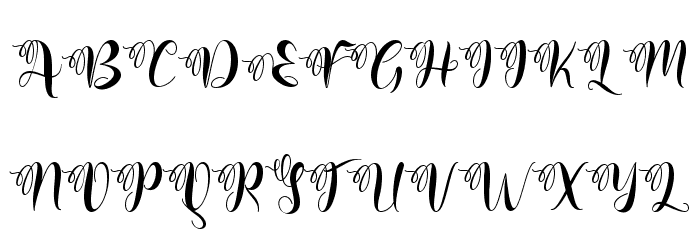 Art Valentine - Personal Use Font OTHER CHARS