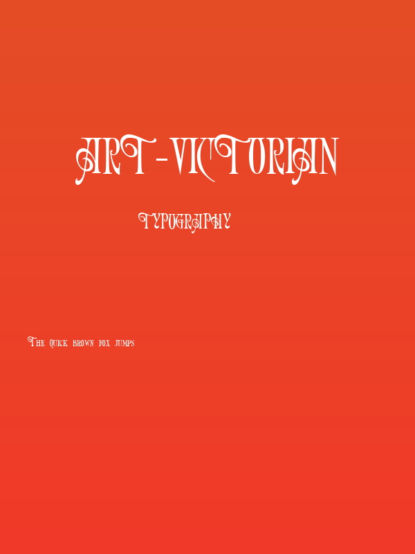 Art-Victorian Poster