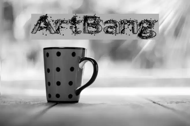 ArtBang Font examples