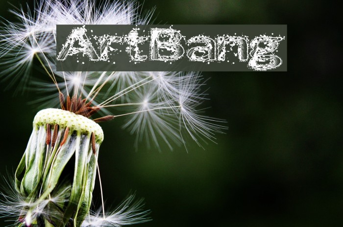 ArtBang フォント examples