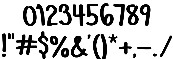 ArtClub-Roman Font OTHER CHARS