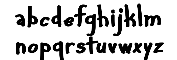 ArtClub-Roman Font LOWERCASE