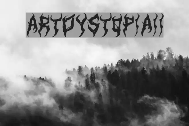 ArtDystopiaII フォント examples