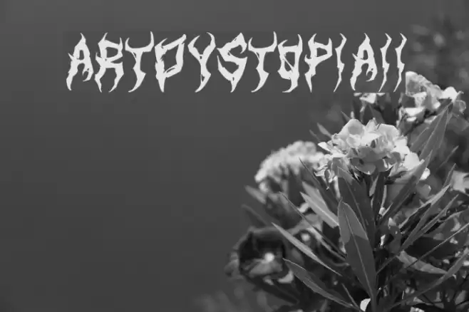 ArtDystopiaII フォント examples