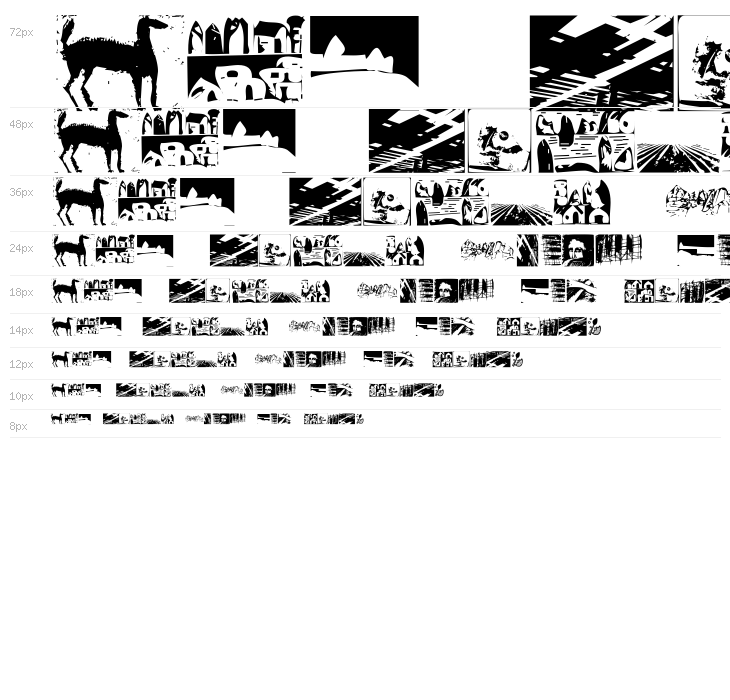 ArtGoesPixeled Waterfall