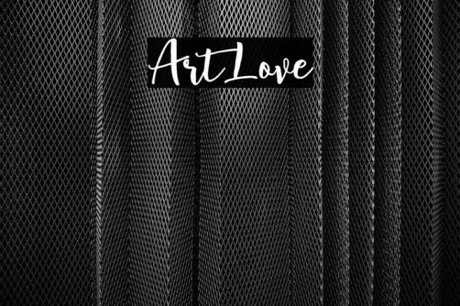 ArtLove Font examples